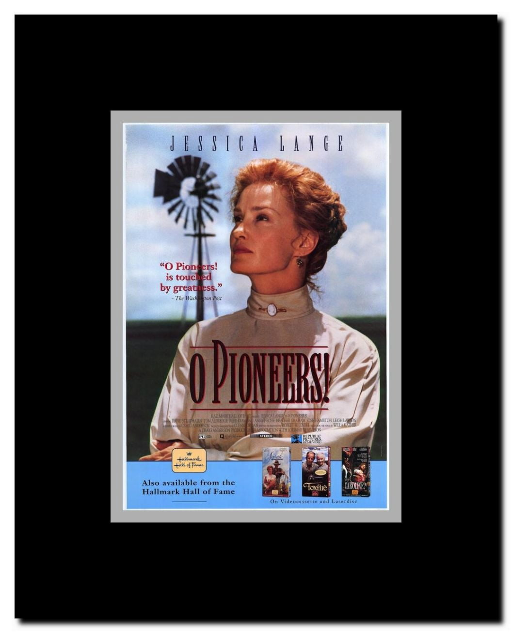 O Pioneers! Framed Movie Poster