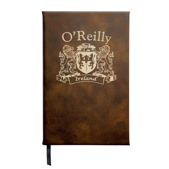 O'Riley Irish Coat of Arms Leather Journal