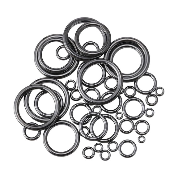 O Ring Assortment Kit 26 Piece Rubber Seal Set for Industrial Equipment Pressure Washer Air Compressor Repair Automotive Plumbing Maintenance Replacement Parts