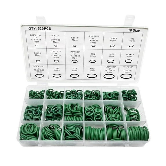 O-Ring Assortment Kit Set Nitrile Rubber High Pressure O-Rings NBR Sealing Kit for Plumbing Automotive and Faucet Repair O-Rings