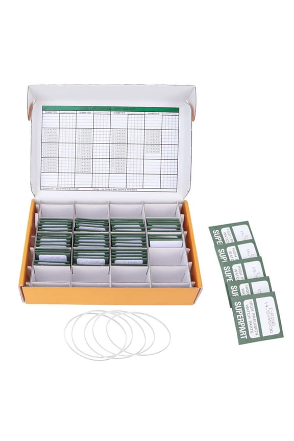 ORing Back Gasket Kit Waterproof Watch O Ring Watch Case Repair Seal Gasket Set 265pcs