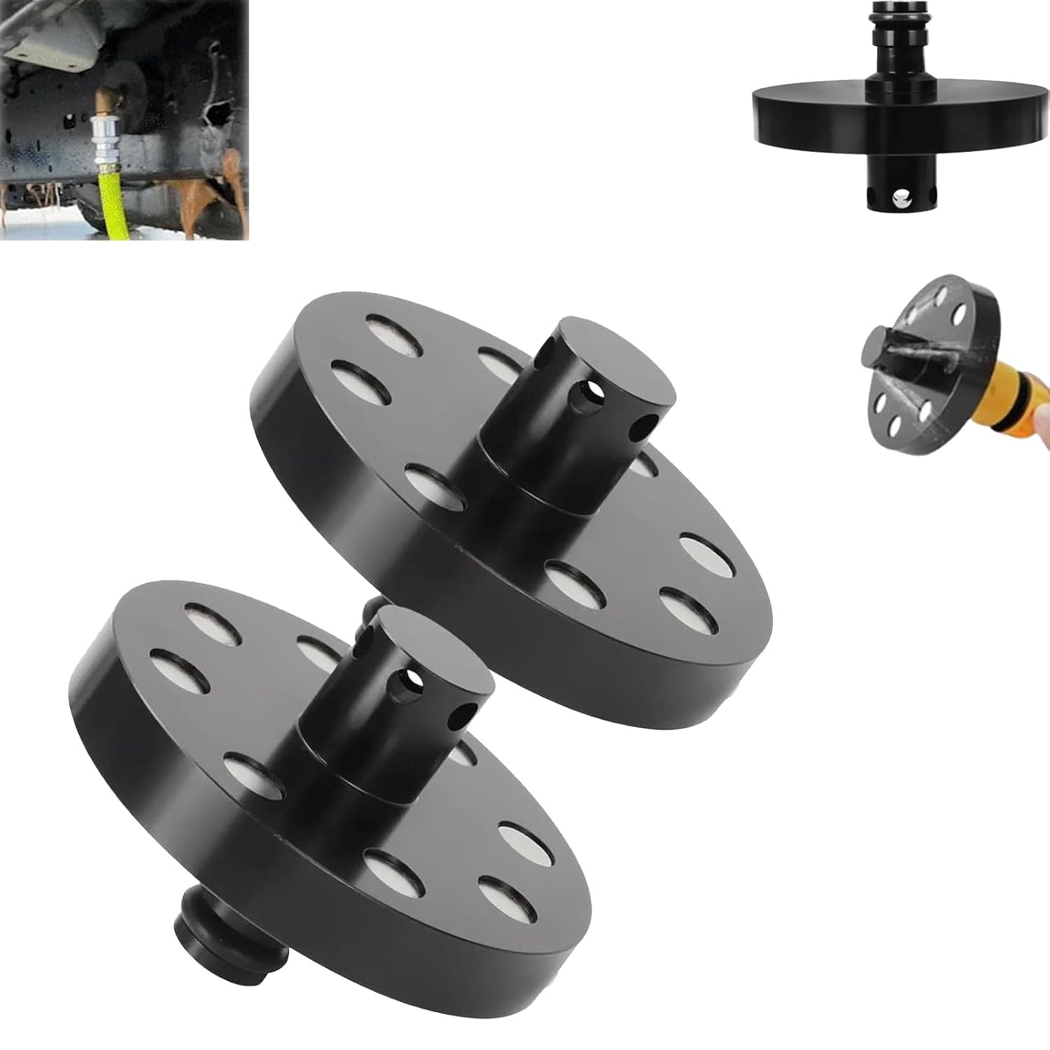Kit Nettoyeur Chassis O-Ring - Pour Voiture, SUV, Camion, Haute Pression, Raccord Rapide, Zones Cachées