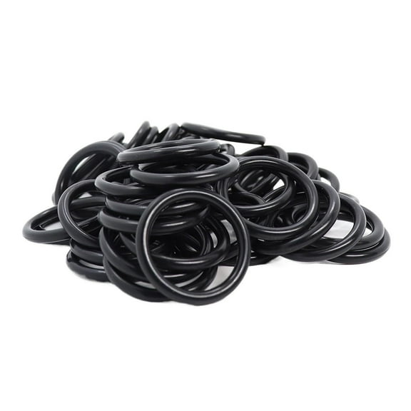 O-Ring Gaskets CS 1mm Rubber O OD 3/4/5/6/7/7.5/8/9/10/11/12/13 * 1 Mm 100PCS O-Ring Nitrile Gasket Seal Thickness 1mm