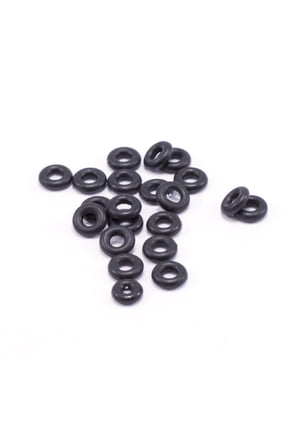 O-Ring Package of 20 Black Rubber Perfect for Tunnels Plugs Tapers Retainer