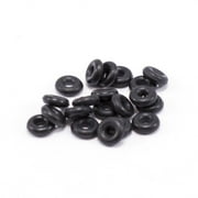 O-Ring Package of 20 Black Rubber Perfect for Tunnels Plugs Tapers Retainer