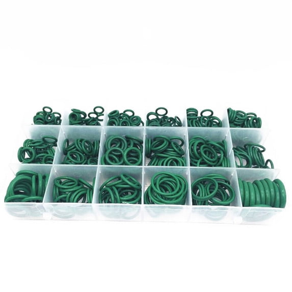 O-Ring Seal Gasket Assortment Set 530Pcs Car R134a A/C Air Conditioner Rubber