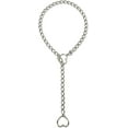 thumbnail image 1 of O-Ring Slip Chain Necklace For Women, Handmade Punk Rock Cuban Adjustable Lariat Y-Necklcae Jewelry, 1 of 5