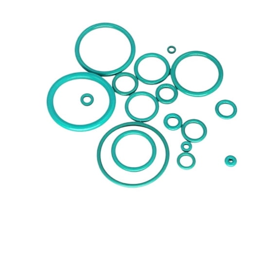 O-Ring Thickness 1/1.2/1.5mm CS fluororubber FKM Sealing Temperature Resistant Gasket Rubber Ring