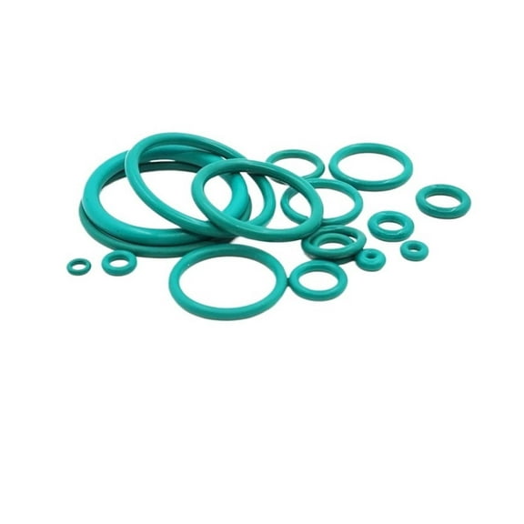 O-Ring Thickness 1/1.2/1.5mm CS fluororubber FKM Sealing Temperature Resistant Gasket Rubber Ring