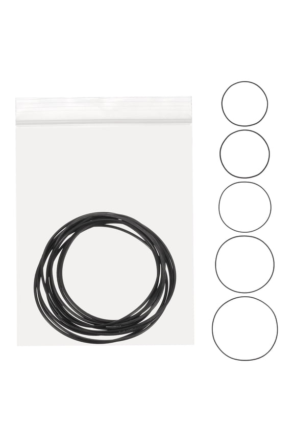 O-Ring Watch Gaskets Replacement Kit 0.9mm Waterproof Elastic Rubber O Ring Back Cover Seal Gaskets Washers Repair Tools Kits for Watch Repair