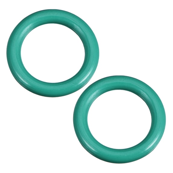 O-Rings Fluorine Rubber 8mm x 12mm x 2mm Seal Rings Sealing Gasket 2pcs