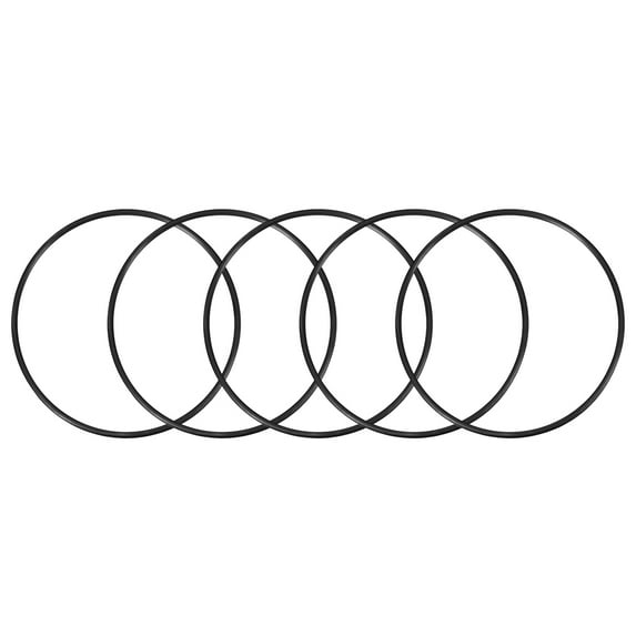 O-Rings Nitrile Rubber 115mm x 125mm x 5mm Seal Rings Sealing Gasket 5pcs
