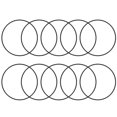 thumbnail image 1 of O-Rings Nitrile Rubber 130.2mm x 135mm x 2.4mm Seal Rings Sealing Gasket 10pcs, 1 of 3