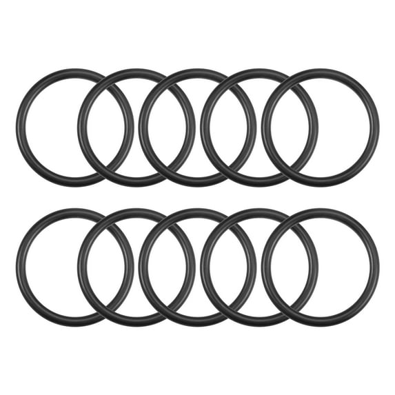 O-Rings Nitrile Rubber 36mm Inner Diameter 44mm OD 4mm Width Round Seal Gaskets 10Pcs