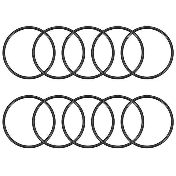 O-Rings Nitrile Rubber 41.2mm x 46mm x 2.4mm Seal Rings Sealing Gasket 10pcs