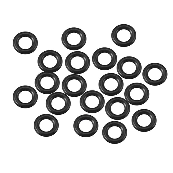 O-Rings Nitrile Rubber 4mm x 7.6mm x 1.8mm Seal Rings Sealing Gasket 20pcs