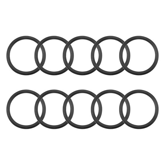 O-Rings Nitrile Rubber 51.6mm Inner Diameter 63mm OD 5.7mm Width Round Seal Gasket 10Pcs
