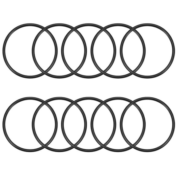 O-Rings Nitrile Rubber 56mmx63mmx3.5mm Round Seal Gasket 10 Pack