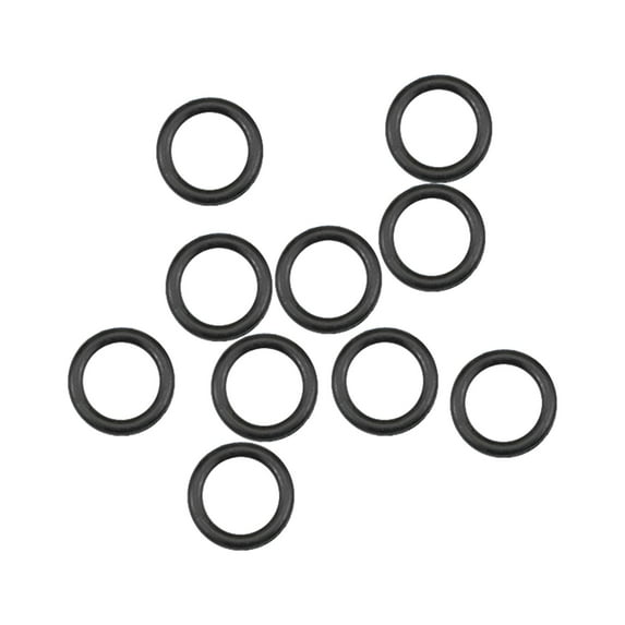 O-Rings Nitrile Rubber 6.5mm Inner Diameter 9.5mm OD 1.5mm Width Round Seal Gasket 10Pcs