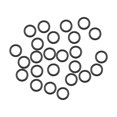 thumbnail image 1 of O-Rings Nitrile Rubber 6.5mm Inner Diameter 9.5mm OD 1.5mm Width Round Seal Gasket 25Pcs, 1 of 3