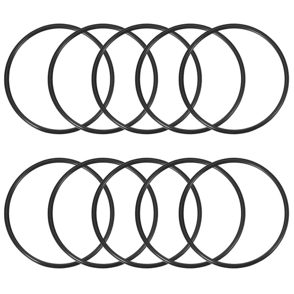 O-Rings Nitrile Rubber 64mm x 72mm x 4mm Seal Rings Sealing Gasket 10pcs