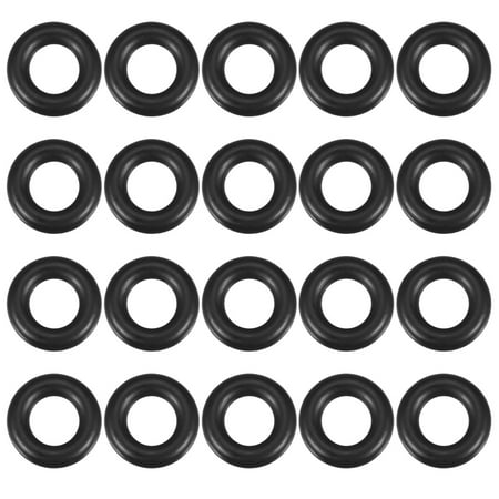 O-Rings Nitrile Rubber 7mm I.D. 14mm OD 3.5mm Width 20pcs