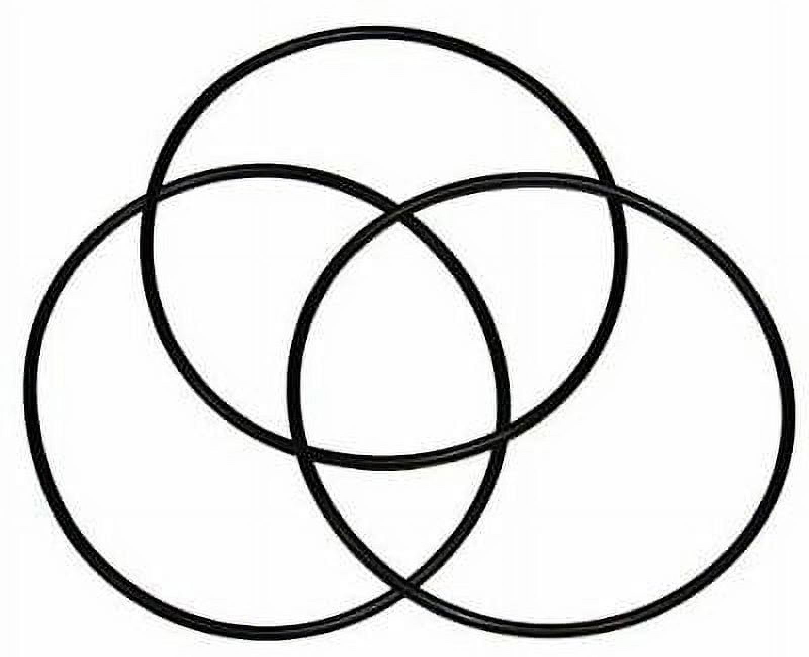 3-Pack O-Rings For Water Pur Company RCS 10-inch RV Water Filter Canister
