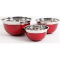 thumbnail image 1 of O Rosamond Mix Bowl Set, Red - 3 Piece, 1 of 1