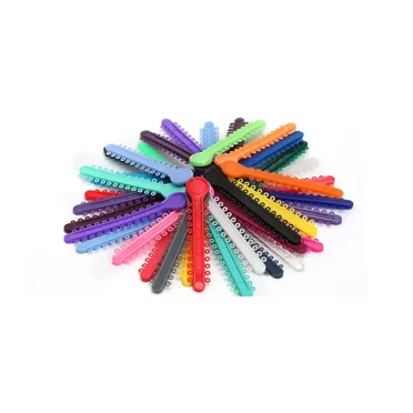 O & S Dental Topsticks High Performance Ortho Elastic Ligature Ties – Assorted Colors – Made in USA