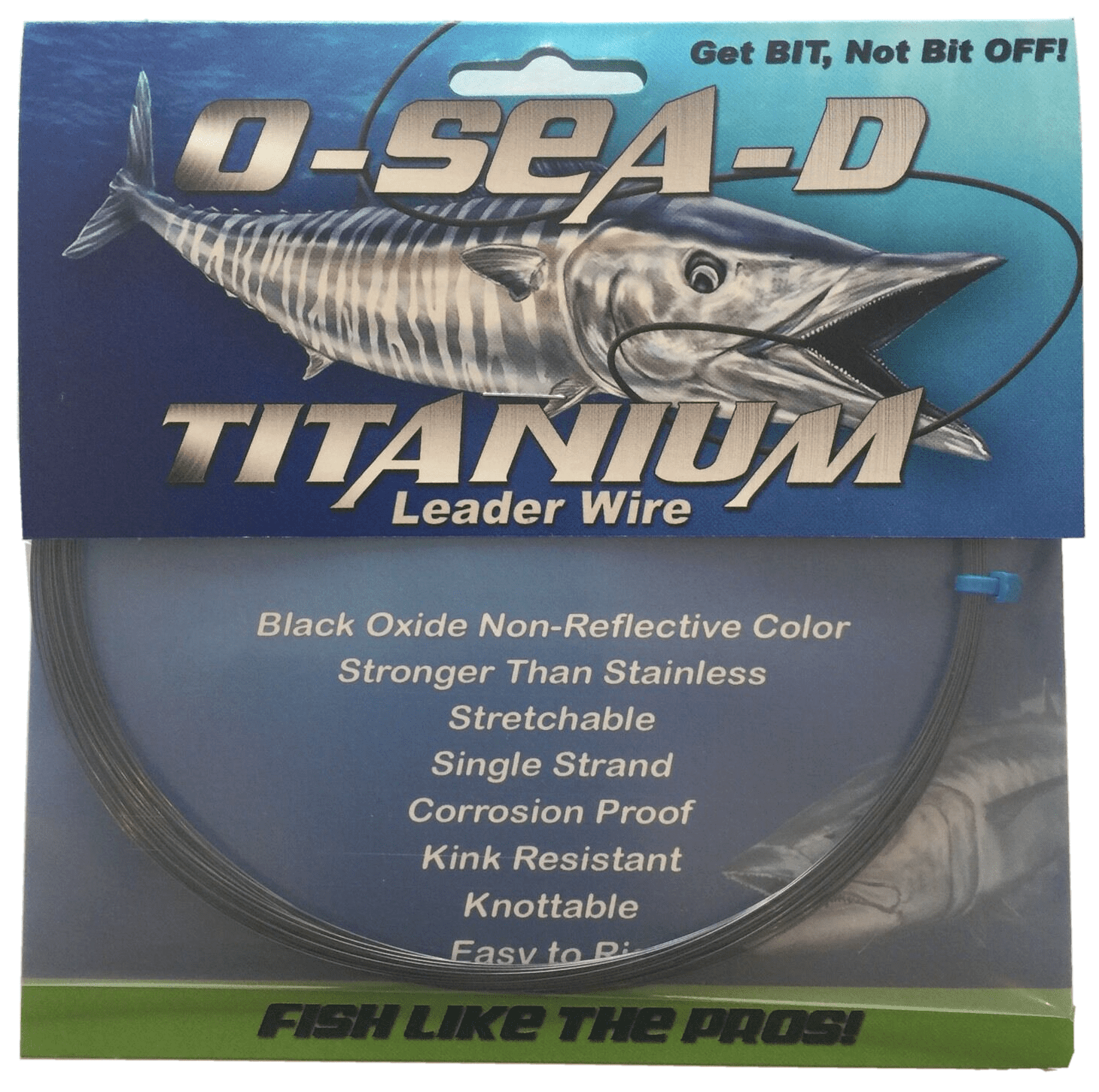 Trout Stringer VMC Titanium Leader Multi-Strand Wire - 50 Lb Test 12 Inch  Length 50 Pound Test Leader