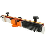 OSKOOL 24 Inches Long Router Table Fence System with Feather Board, Bit Guard, Adjustable Stop and Dust Port