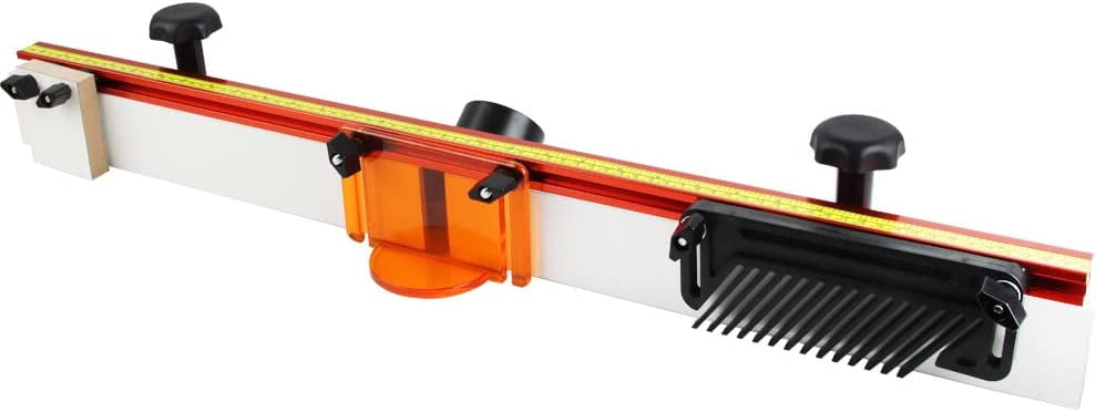 O'SKOOL 32 Inches Long Router Table Fence System with Feather Board ...