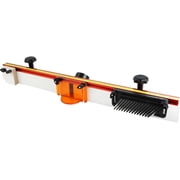 OSKOOL 32 Inches Long Router Table Fence System with Feather Board, Bit Guard, Adjustable Stop and Dust Port