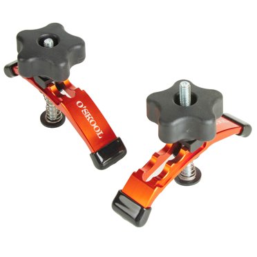 Taylor Toolworks 2-Piece T-Track Cam Action Hold Down Clamp Kit With 1/4-20 Bolt (CAHDC-1/4X2)