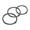 thumbnail image 1 of "O" Shower Curtain Hooks in Oil Rubbed Bronze, 1 of 2