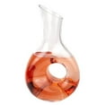 thumbnail image 1 of O So Pretty 10" Mouth Blown Crystal Carafe, 1 of 2