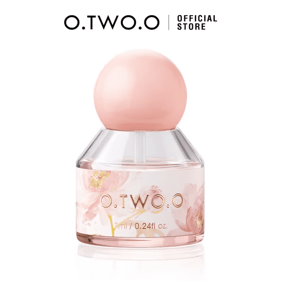 O.TWO.O Night Bloom Fruity Chypre Perfume Oil for Women, 7ml / 0.24 fl oz, Roll-On Body Fragrance with Peony, Raspberry, Vanilla & Musk Notes