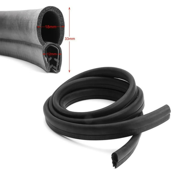 O-U Weatherstrip Car Door Trunk Seal Strip Rubber Moulding Seals 9.8ft US Ship