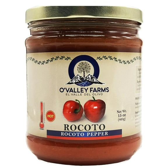 O'Valley Farms - Aji Rocoto (Red Hot Pepper Paste) 15 oz