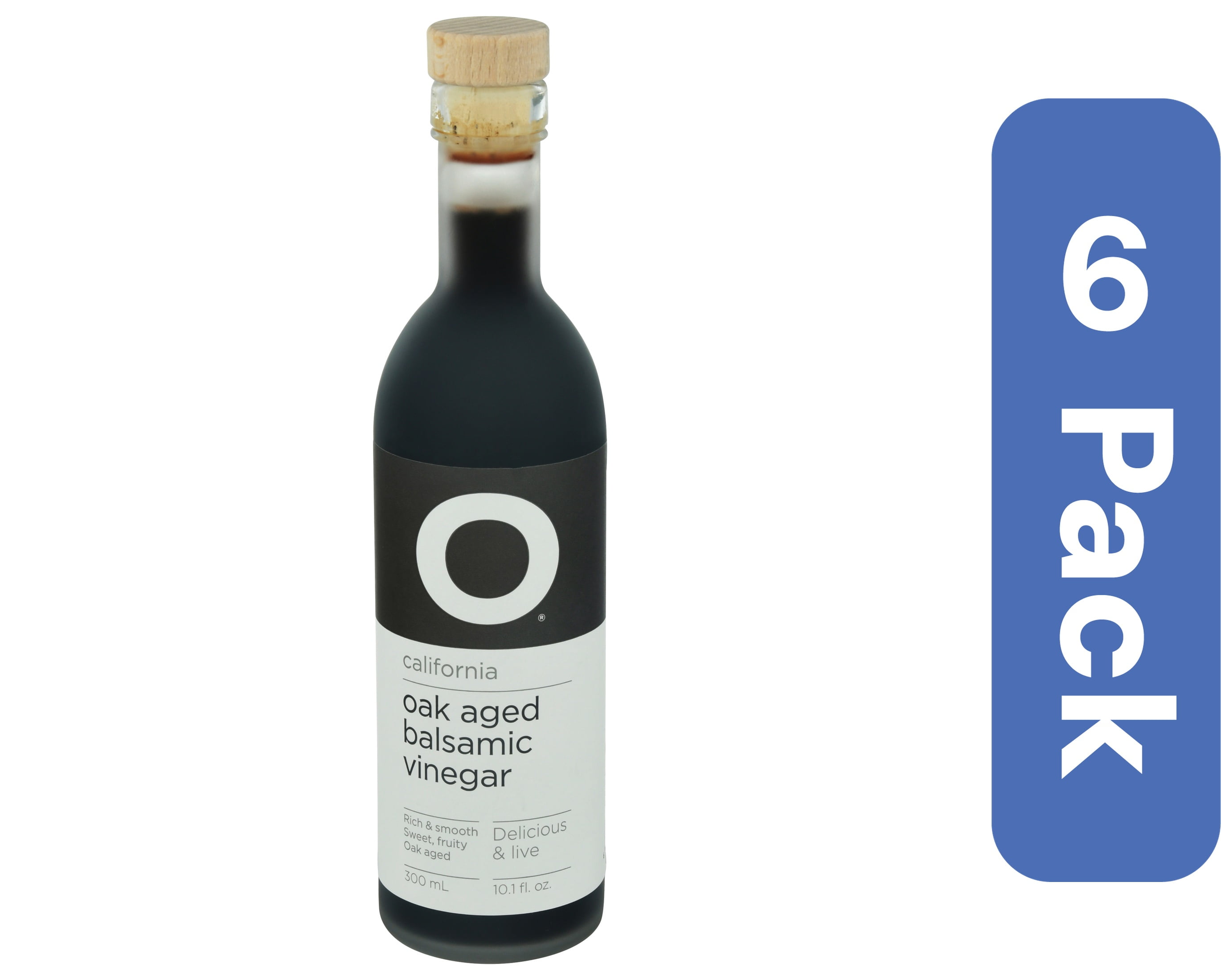 O Vinegar Balsamic California 300 ml (Pack Of 6)