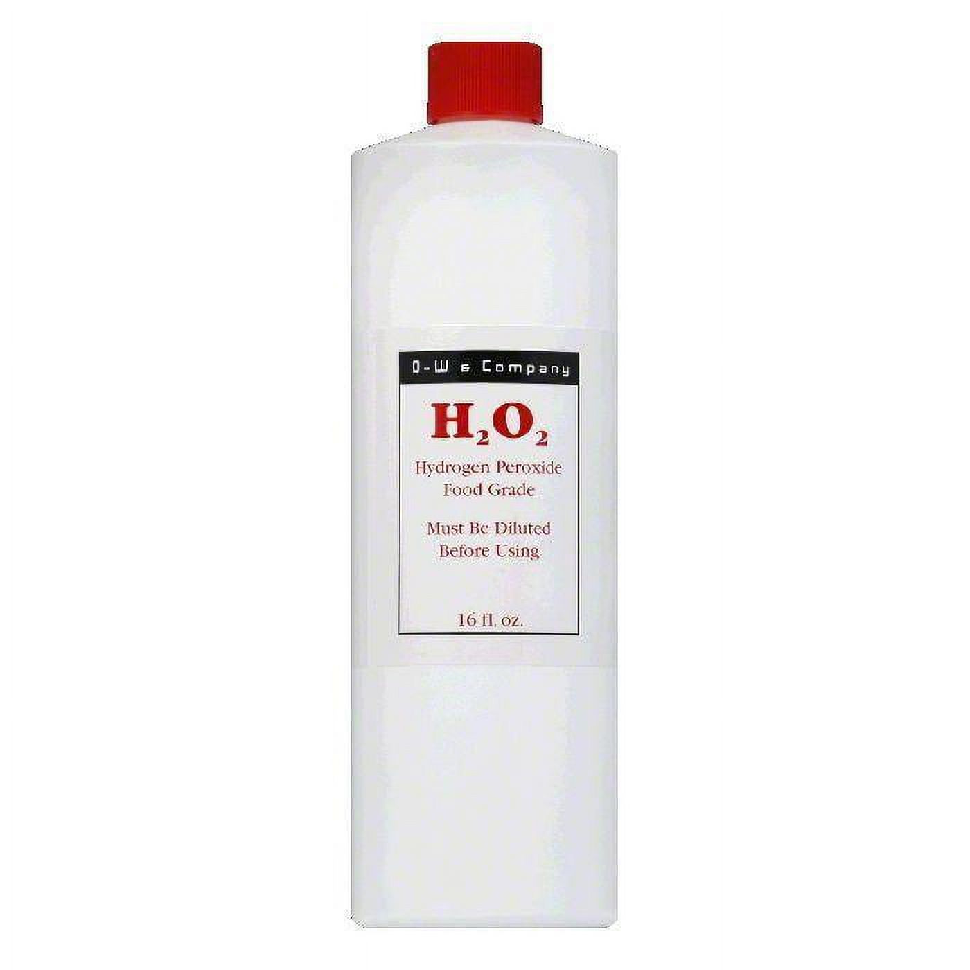 O W Food Grade H2O2 Hydrogen Peroxide, 16 Oz - image 1 of 1