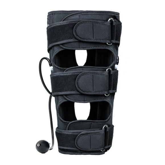 O/X Leg Posture Correction Belt, Bowed Legs Knee Valgum Straightening Posture Corrector with Air Pump Pressure, Adjustable Size for Adult Children