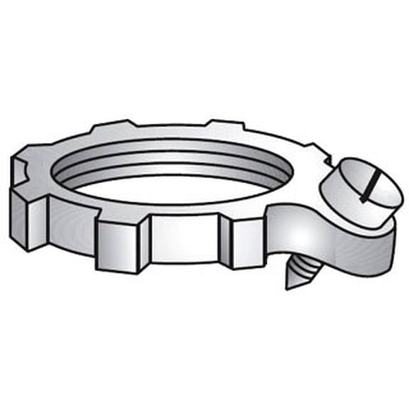 O-Z/Gedney 103, Conduit Bonding Locknut, 1""Bonding Locknut, 1 PC
