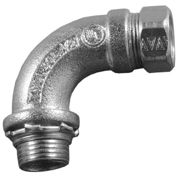 O-Z/Gedney 3075-W, EMT Connector, 3/4""90 Emt Long Elb, 1 PC