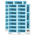 thumbnail image 1 of O-fish-ally Officially Awesome Koi Teacher Student School Sticker Set - Light Blue - Matte Finish - 2.00" Large, 1 of 7