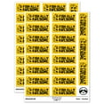 thumbnail image 1 of O-fish-ally Officially Awesome Koi Teacher Student School Sticker Set - Yellow - Matte Finish - 2.00" Large, 1 of 7