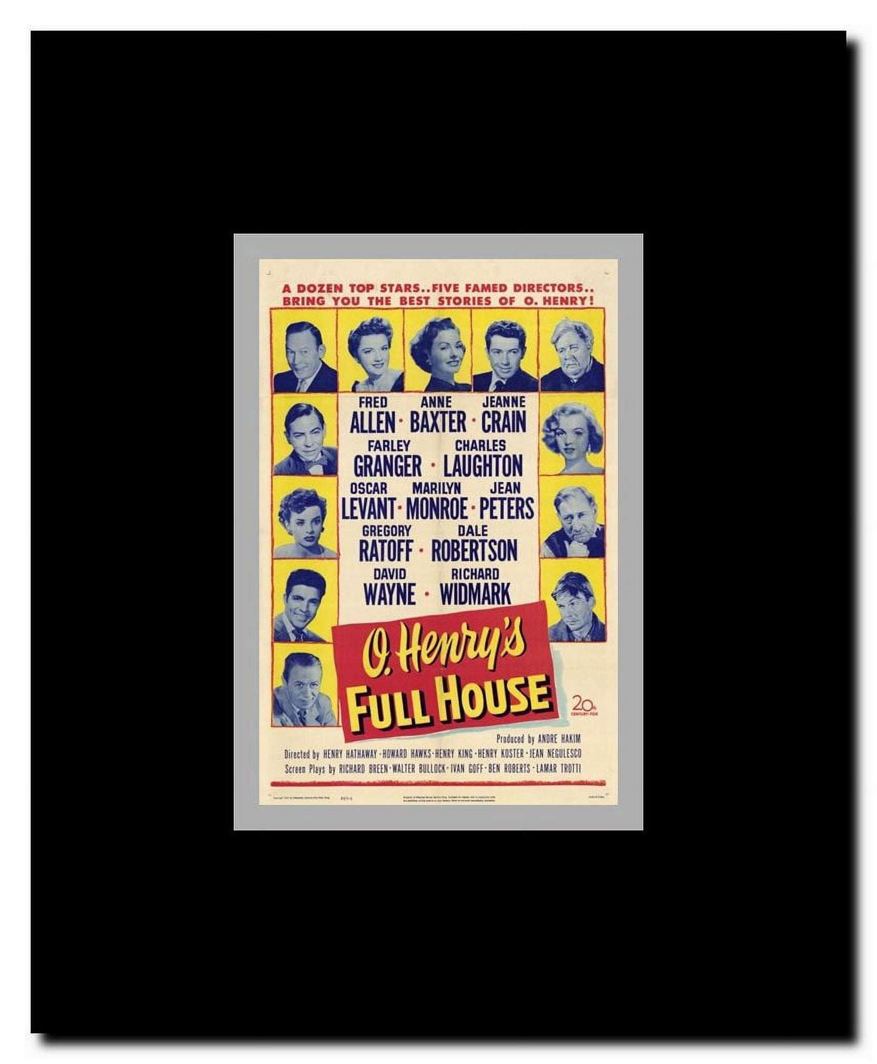 O'henry's Full House Framed Movie Poster