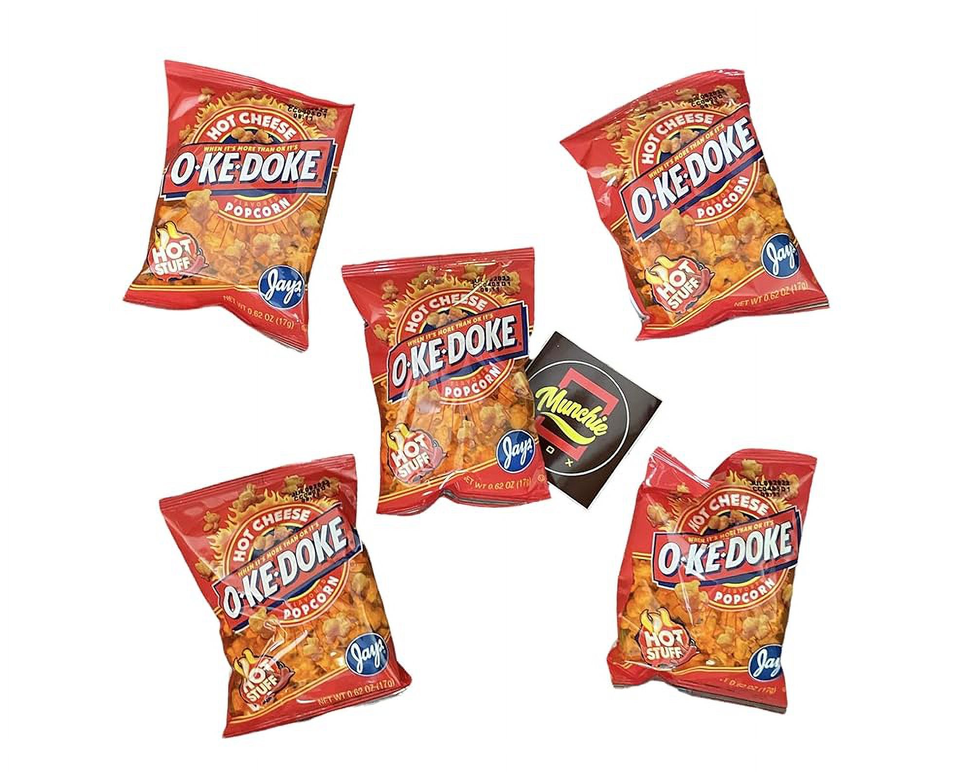 O'ke DOKE Popcorn Bundle & Hot .625 Oz Bags (Pack Of ( 5 ) .625 Oz
