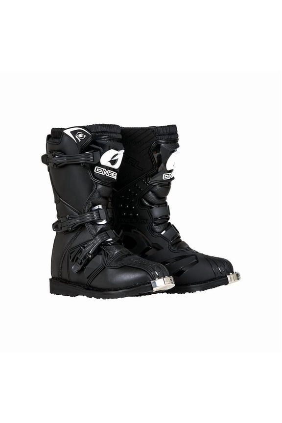 Rider Youth Boots (5, Black)