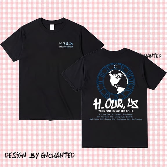 O_neus World Tour 2025 Shirt, O_neus H Our Us World Tour Shirt, 2025 O_neus World Tour H_our,US Shirt, O_neus X Shirt, H_OUR, US, O_neus Members